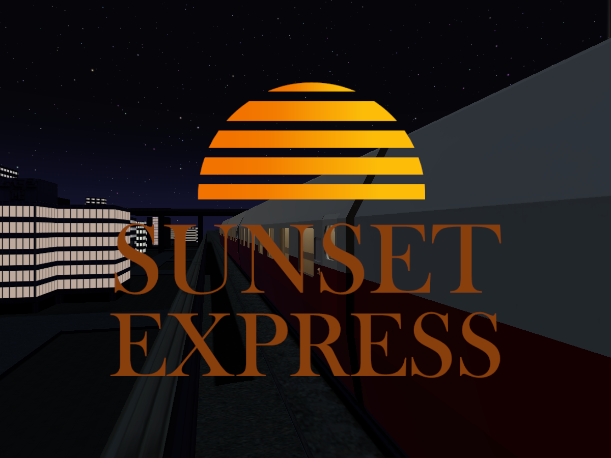 Sunset Express - Relaxing train journey