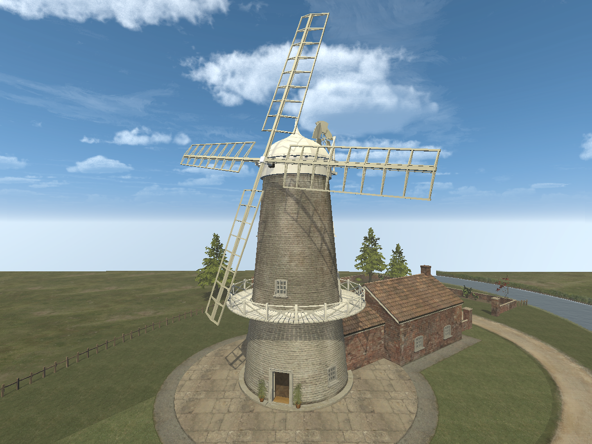 Rural Windmill