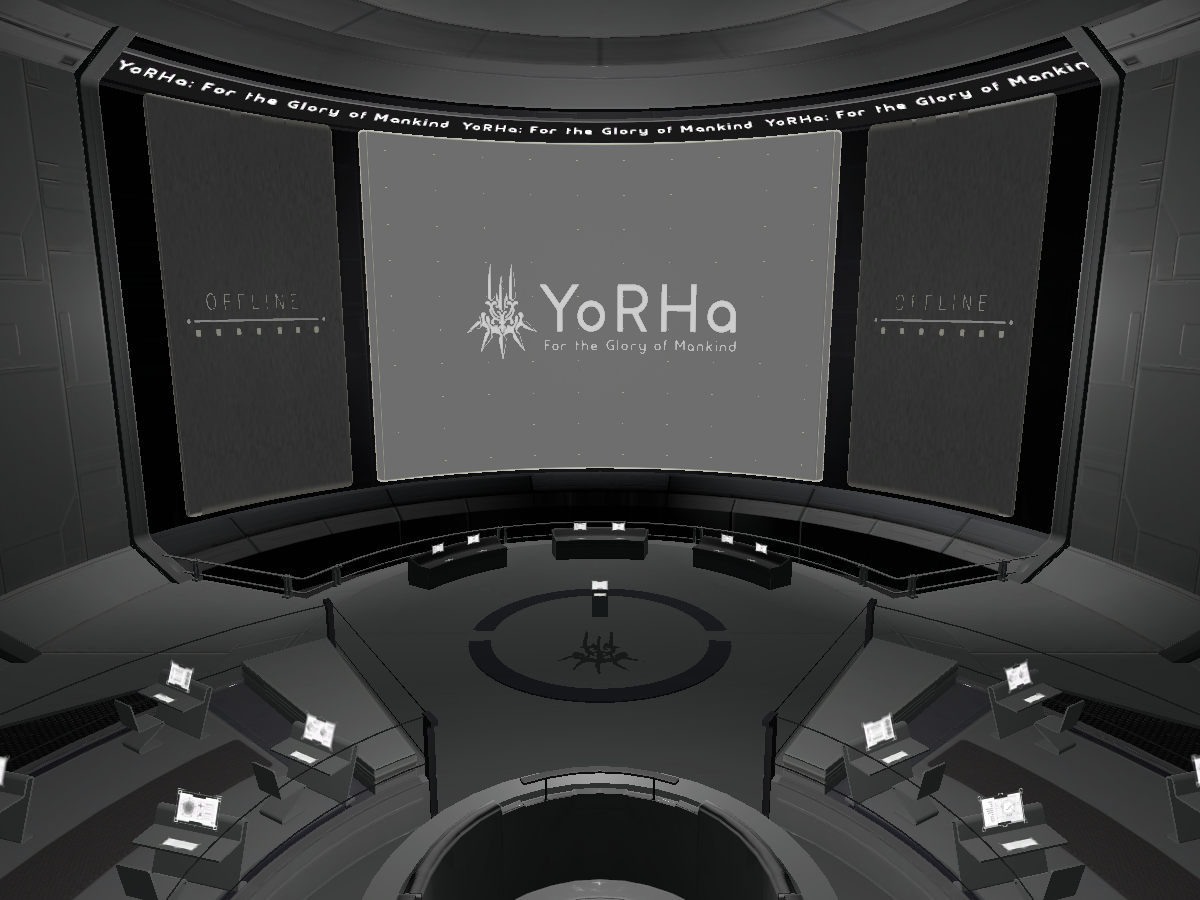 YoRHa Bunker Control Room