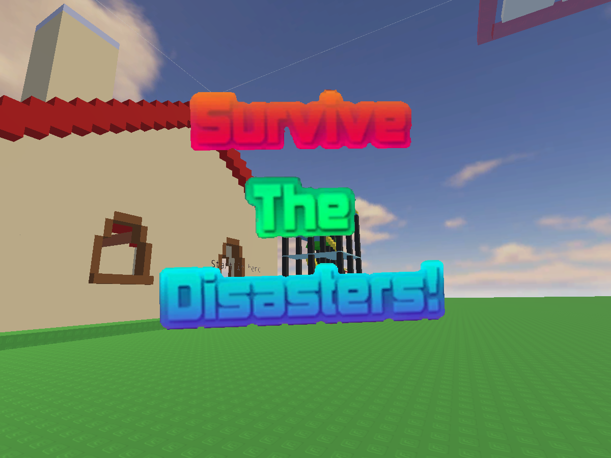 Roblox Survive The Disasters V0 3 Worlds On Vrchat Beta - survive the disaster 3 roblox
