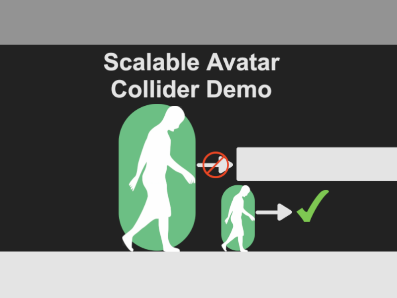 Scalable Avatar Collider Demo