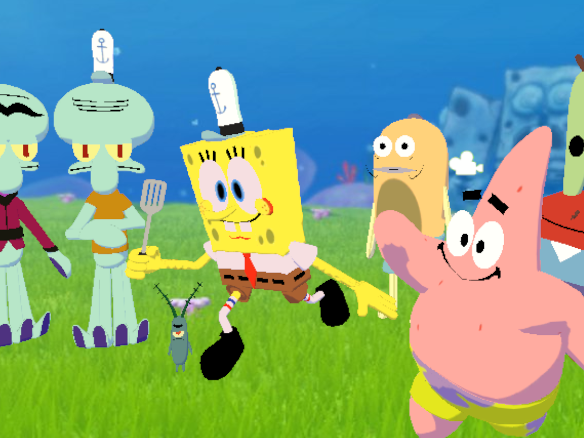 Wumbity's Slightly Stylized Spongebob Avatar World