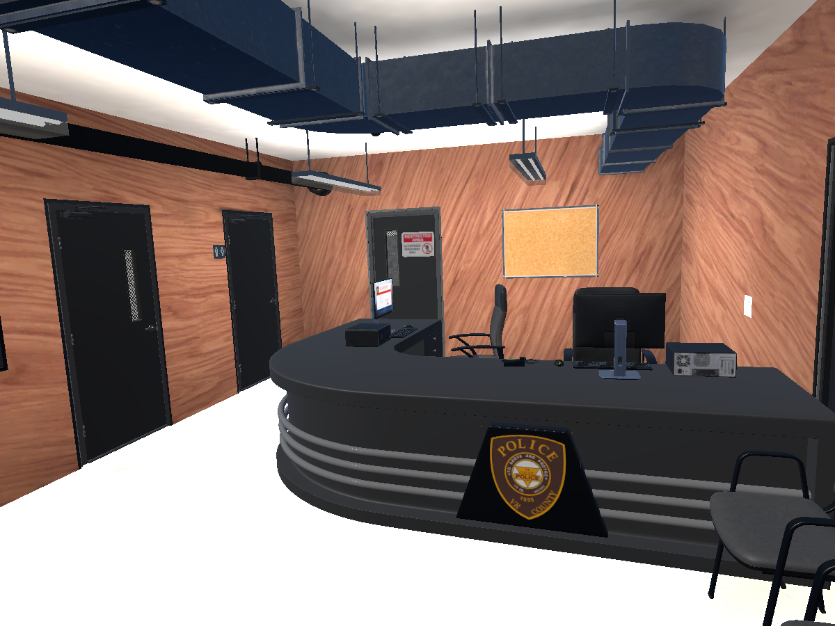 VR COUNTY POLICE DEPARTMENT Interior