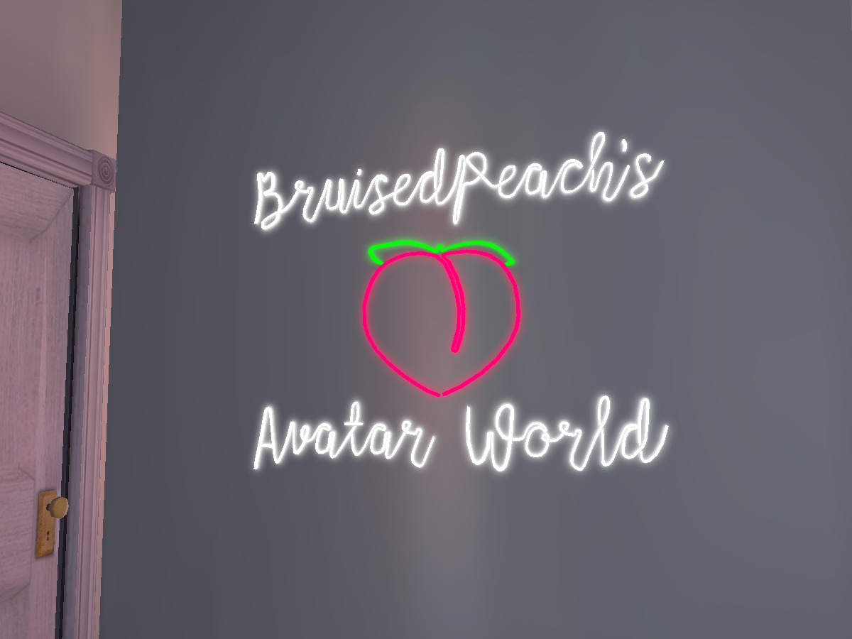 Bruised Peach's Avatar 3․0 World