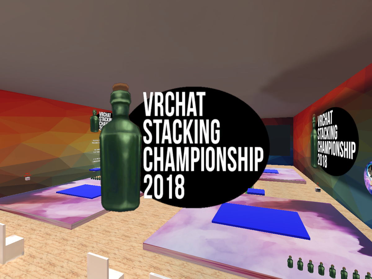 VRChat Stacking Championship 2018