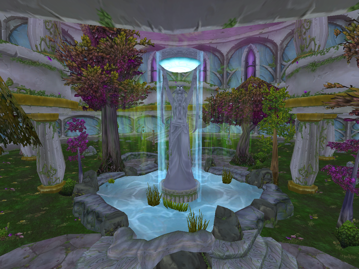 WOW： Temple of the Moon & Nightelf Avatars