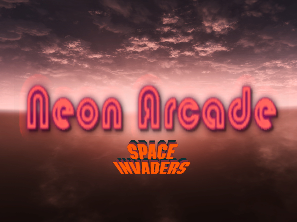 Neon Arcarde - Space Invader