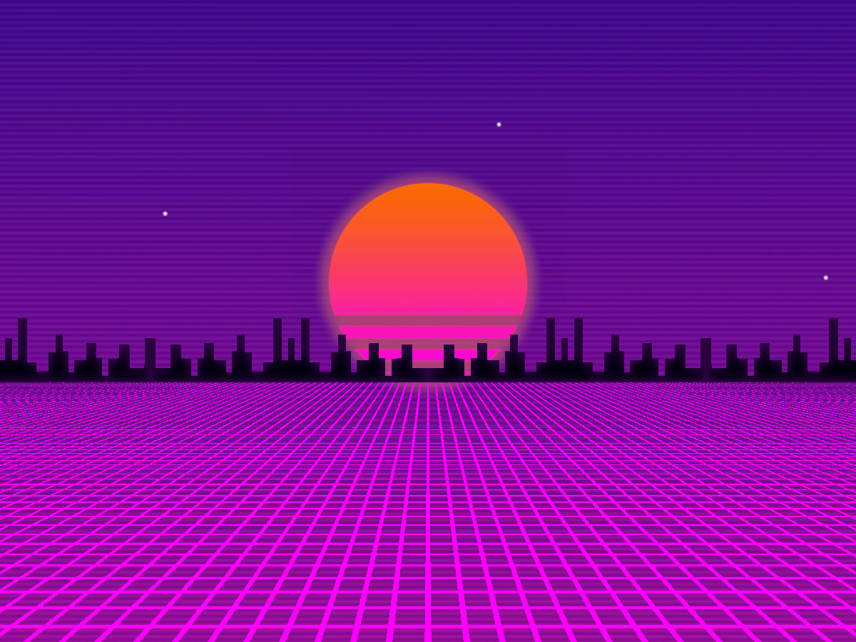 Synthwave Sunset