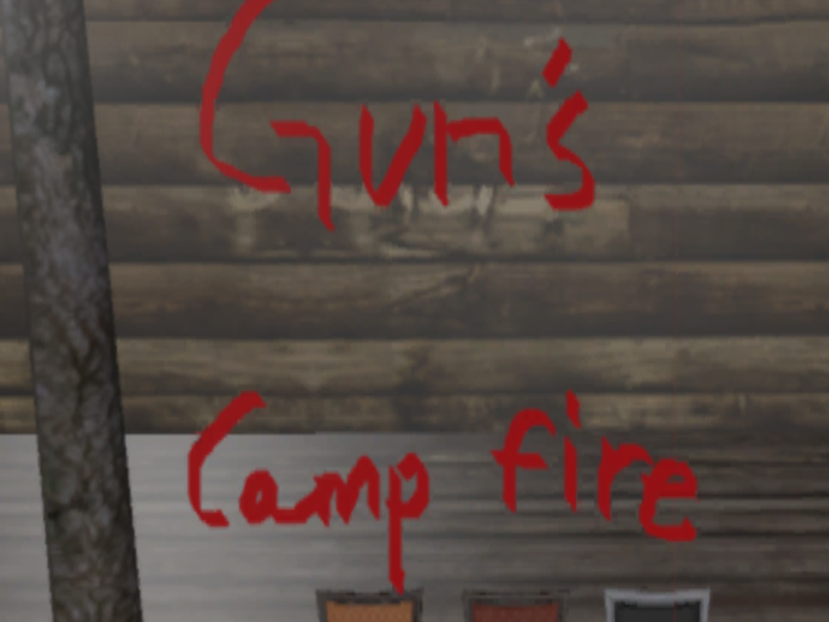 Gun's Camp fire