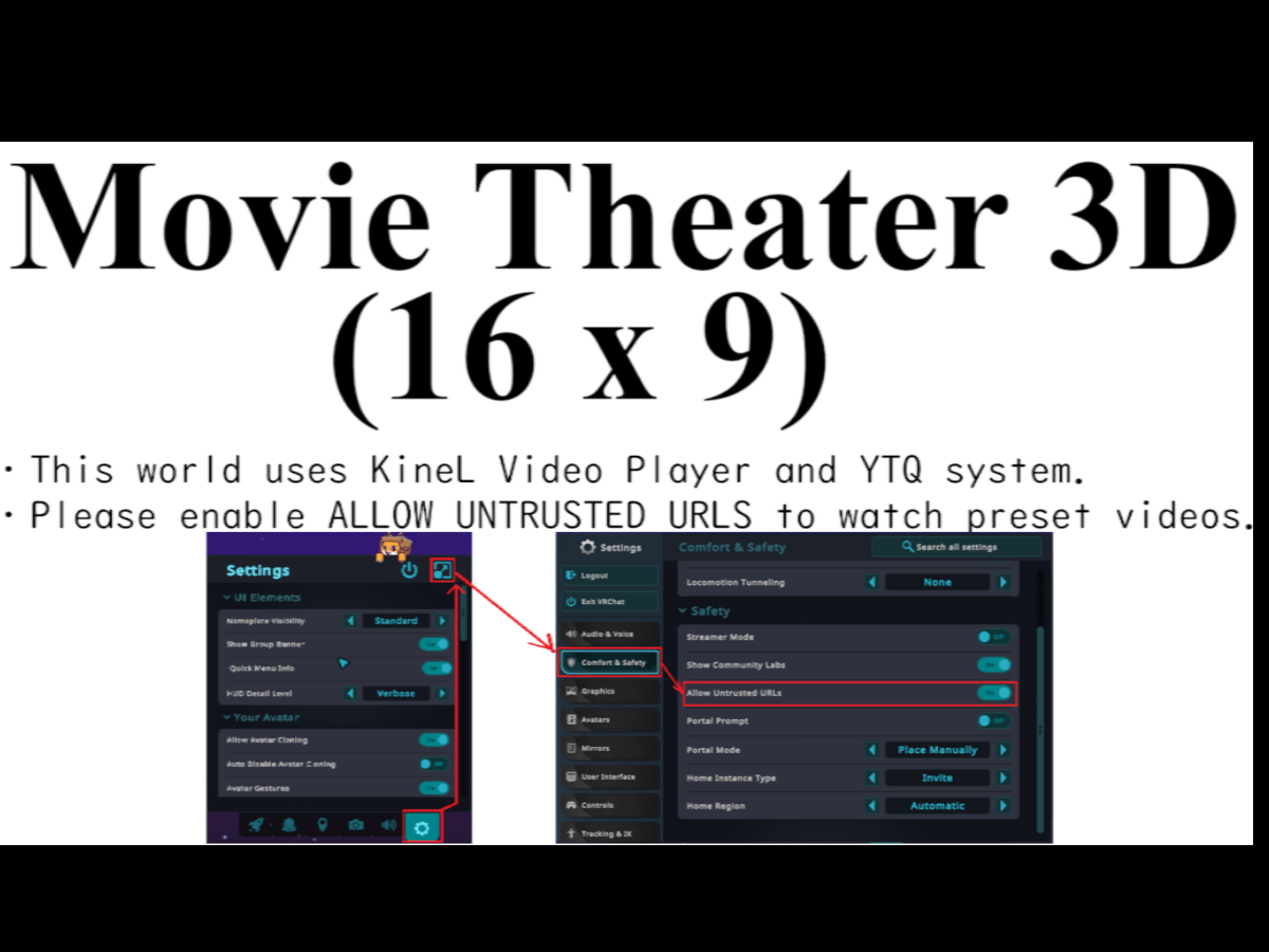 Movie Theater 3D 16x9