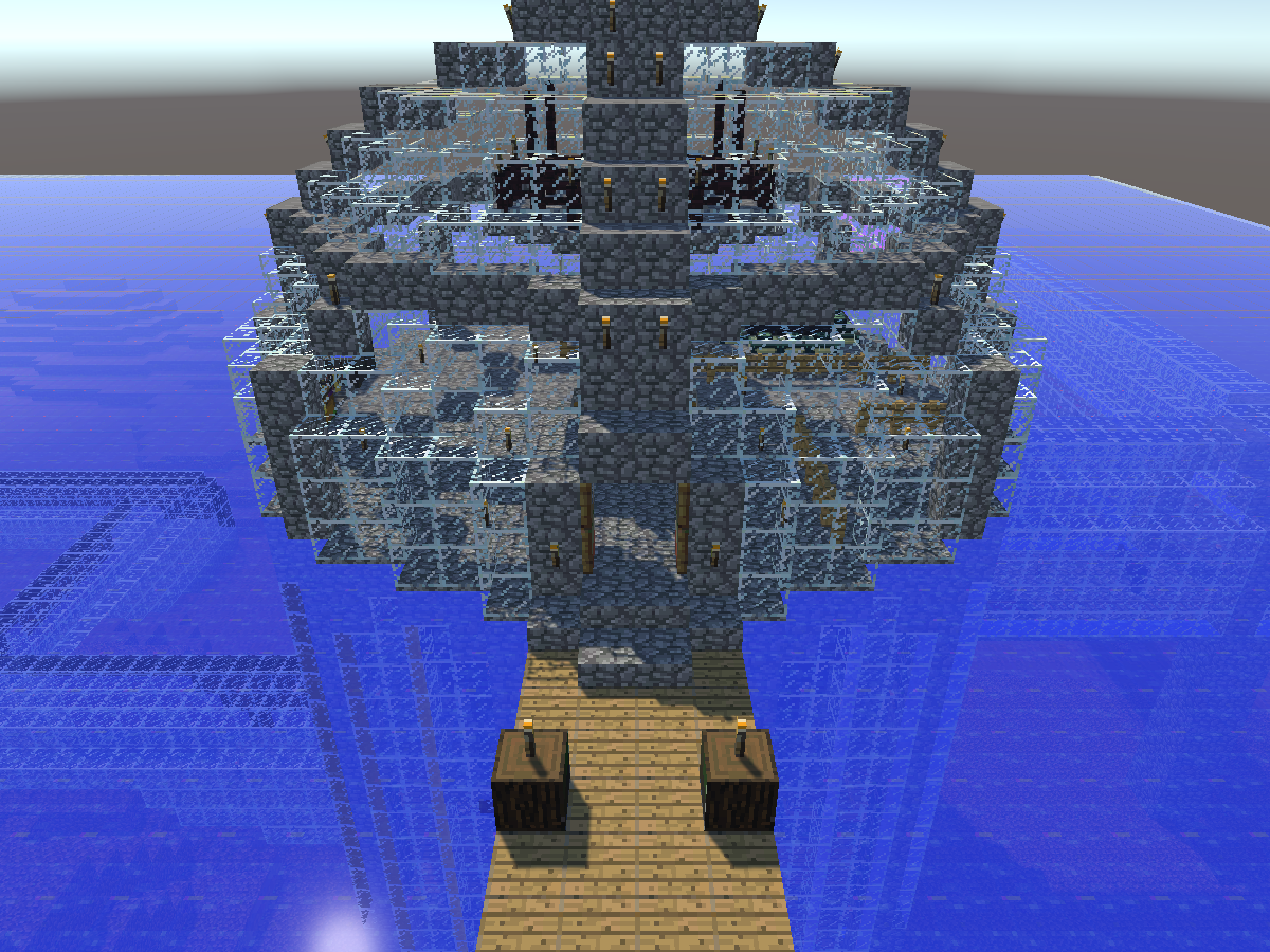 Minecraft Underwater Dome