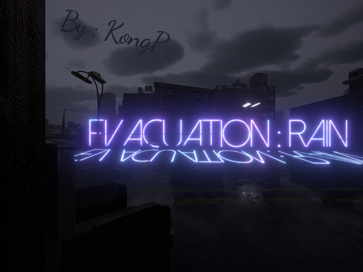 Evacuation ˸ Rain