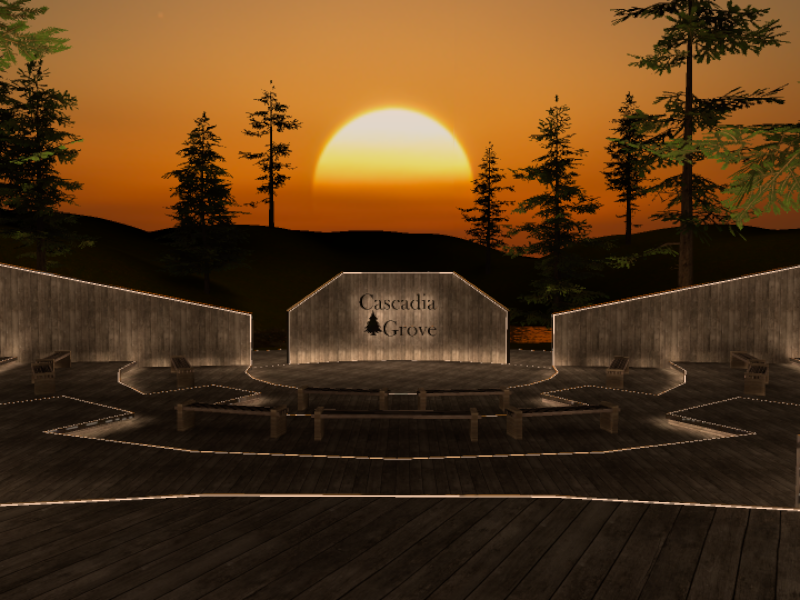 Cascadia Grove - Amphitheater - By˸ OptiC
