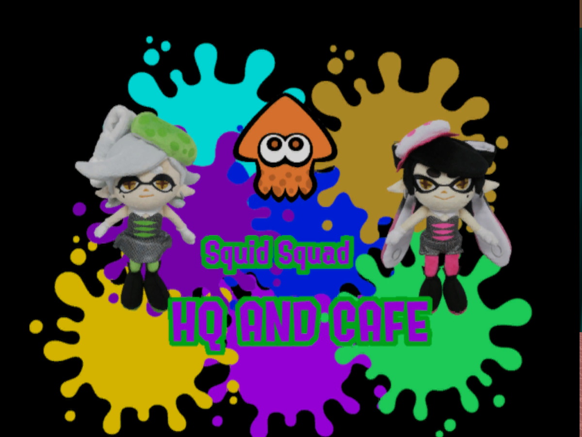 Squid Squad HQ and Cafe + Cute Splatoon Avatars‼
