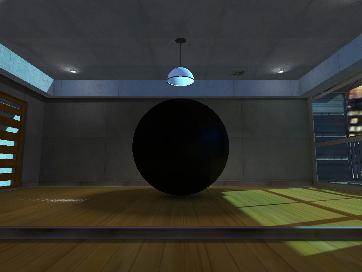 The Room With The Black Sphere