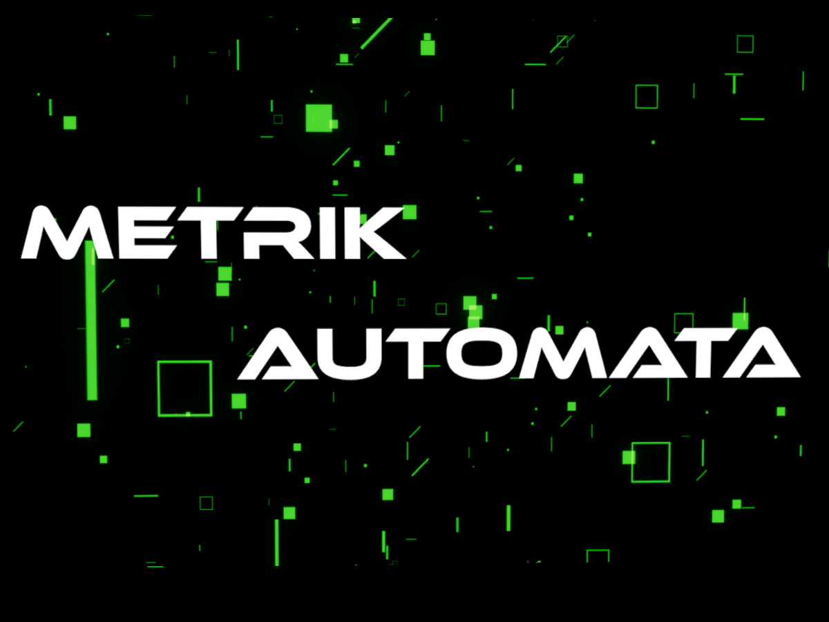 Metrik - Automata （Particle Music Animation）
