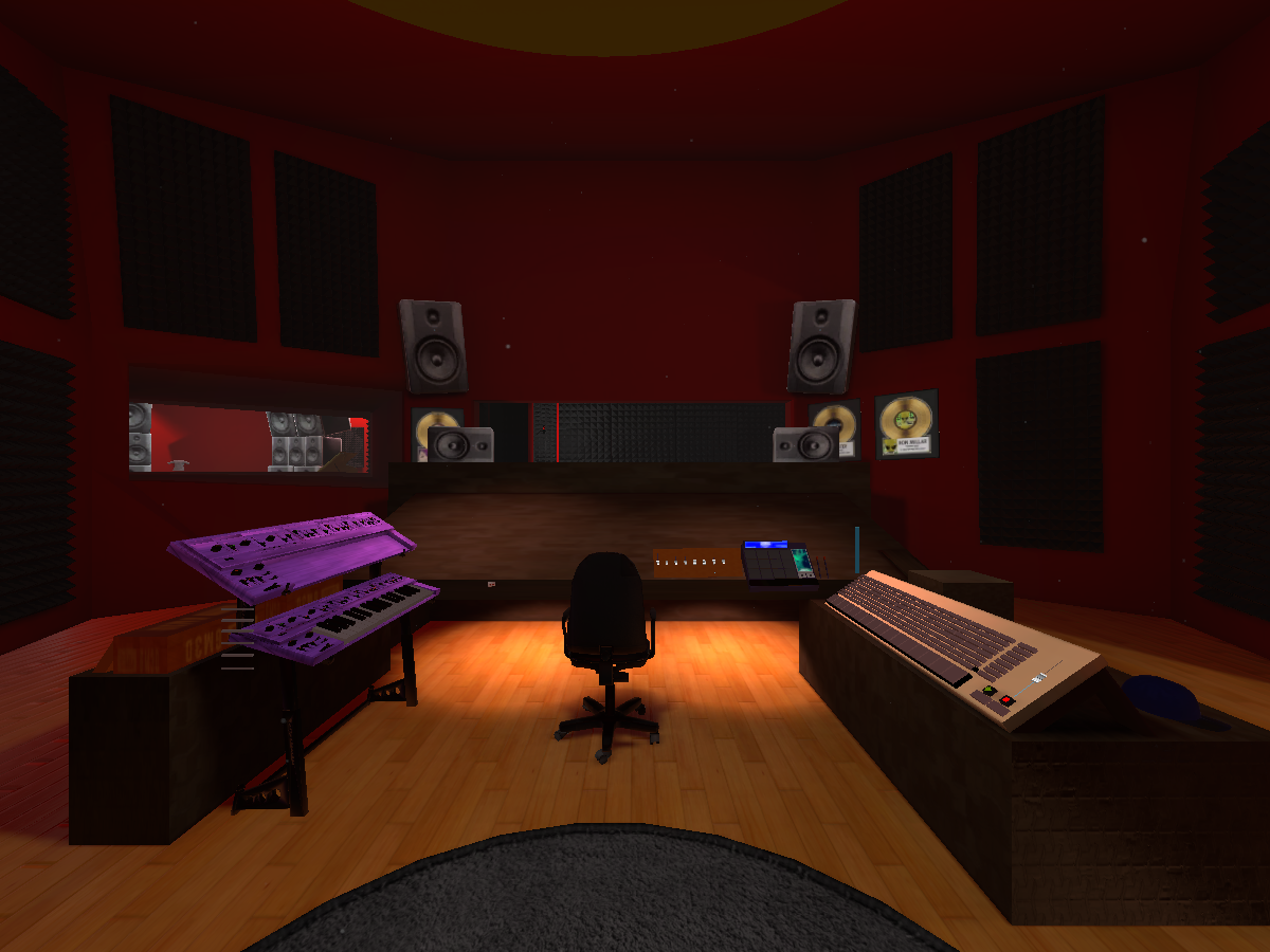 Recording Studio with Midi