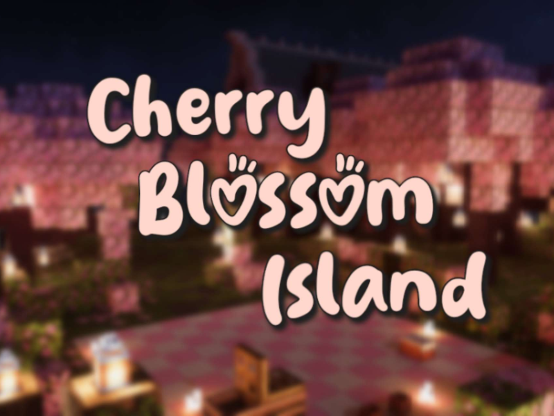 Minecraft Cherry Blossom Island