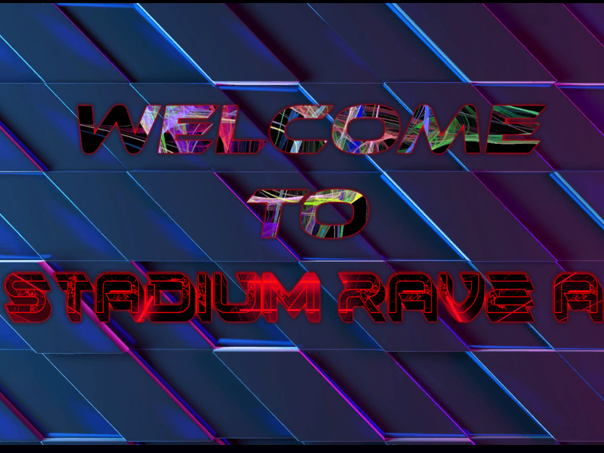 stadium rave A （audiolink party world ） | Worlds on VRChat(Beta)