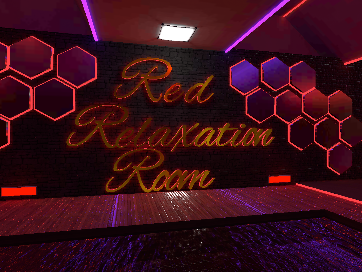 Red Relaxation Room