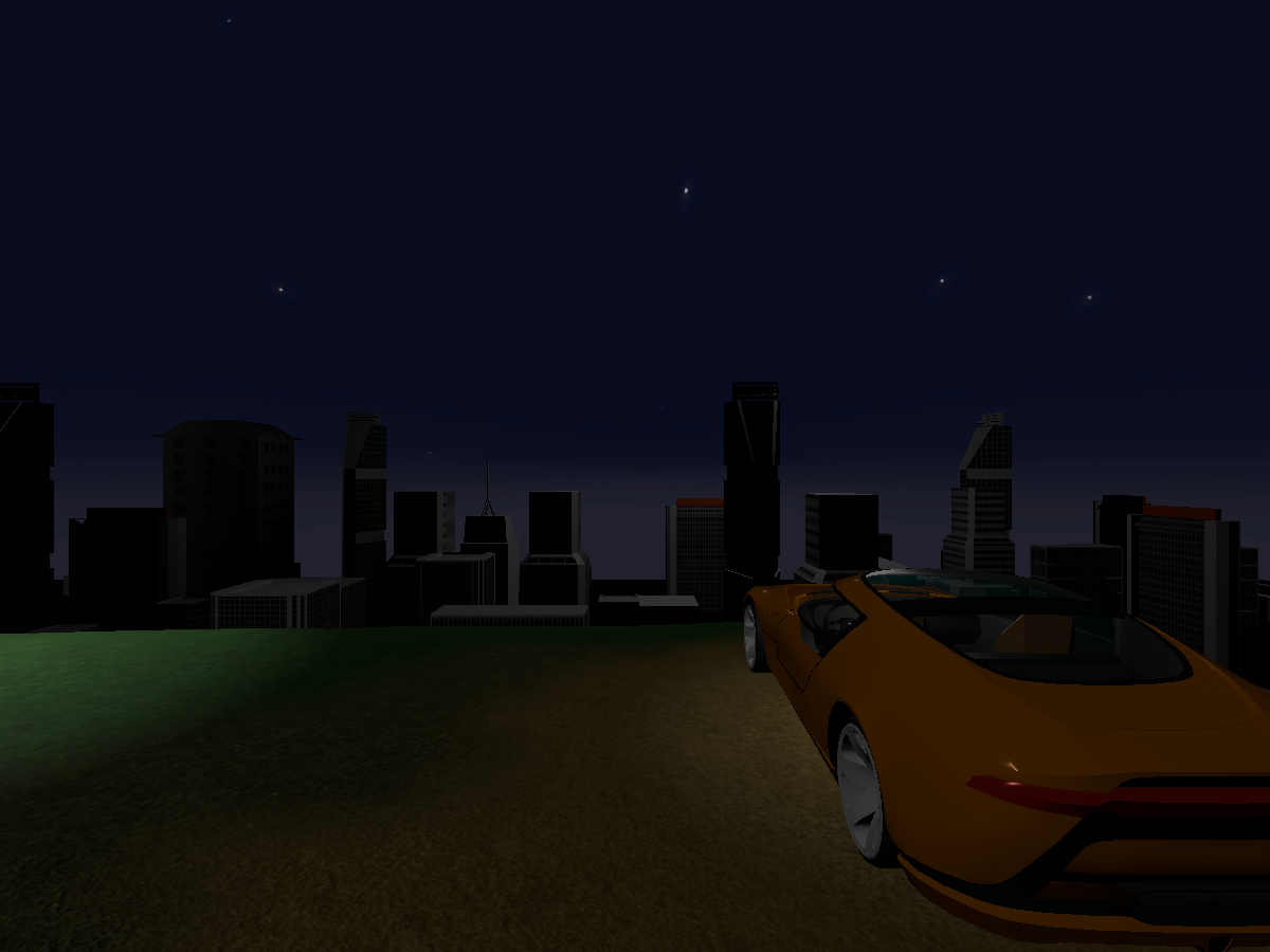 Car Summit at night