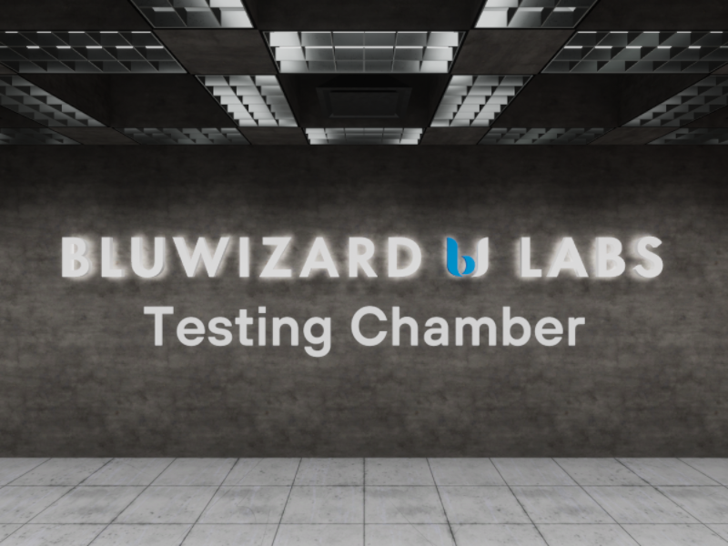 BluWizard LABS Testing Chamber