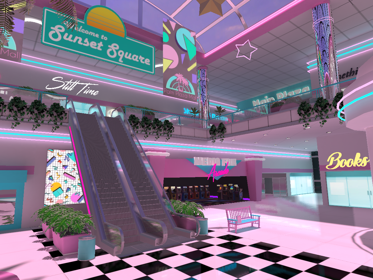 New Sunset Neon - Palm Plaza Mall
