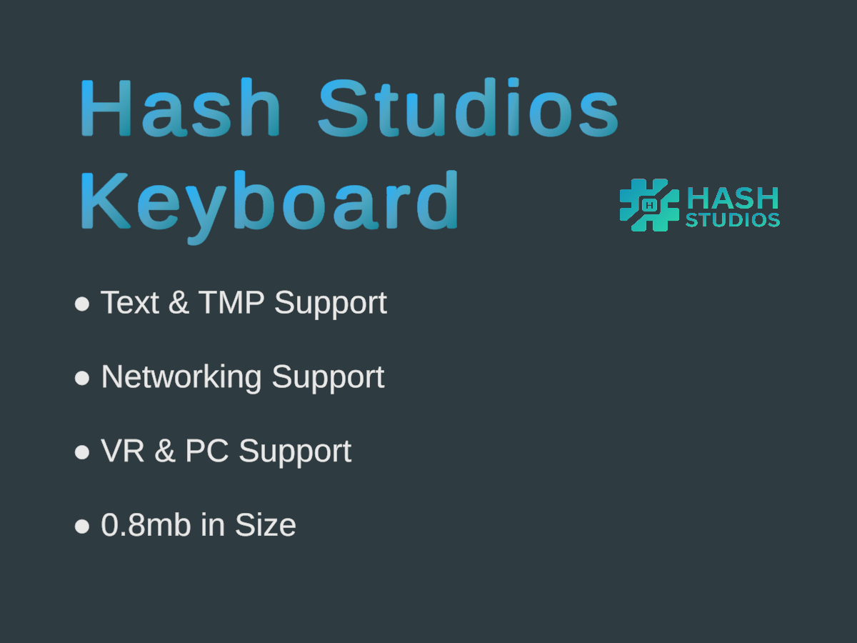 Hash Studios Keyboard Showcase