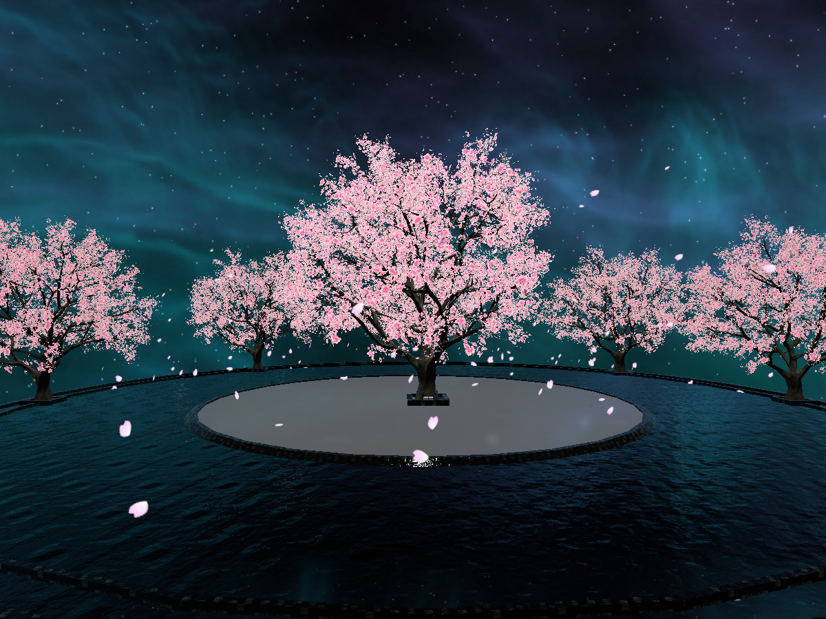 Hangout sleep（Sakura tree）