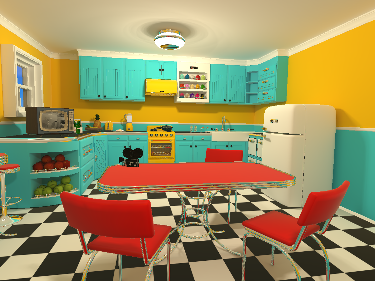 billls kitchen 1950s