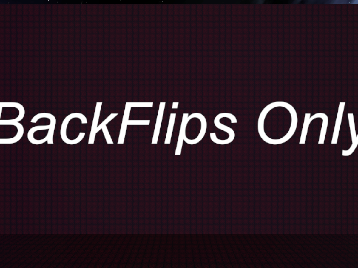 BackFlipper HomeBase