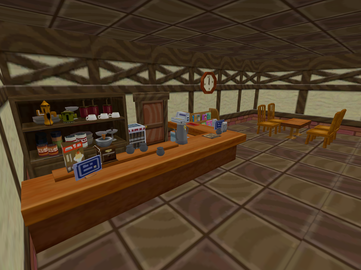~ Animal Crossing - New Leaf - Cafe Interior ~
