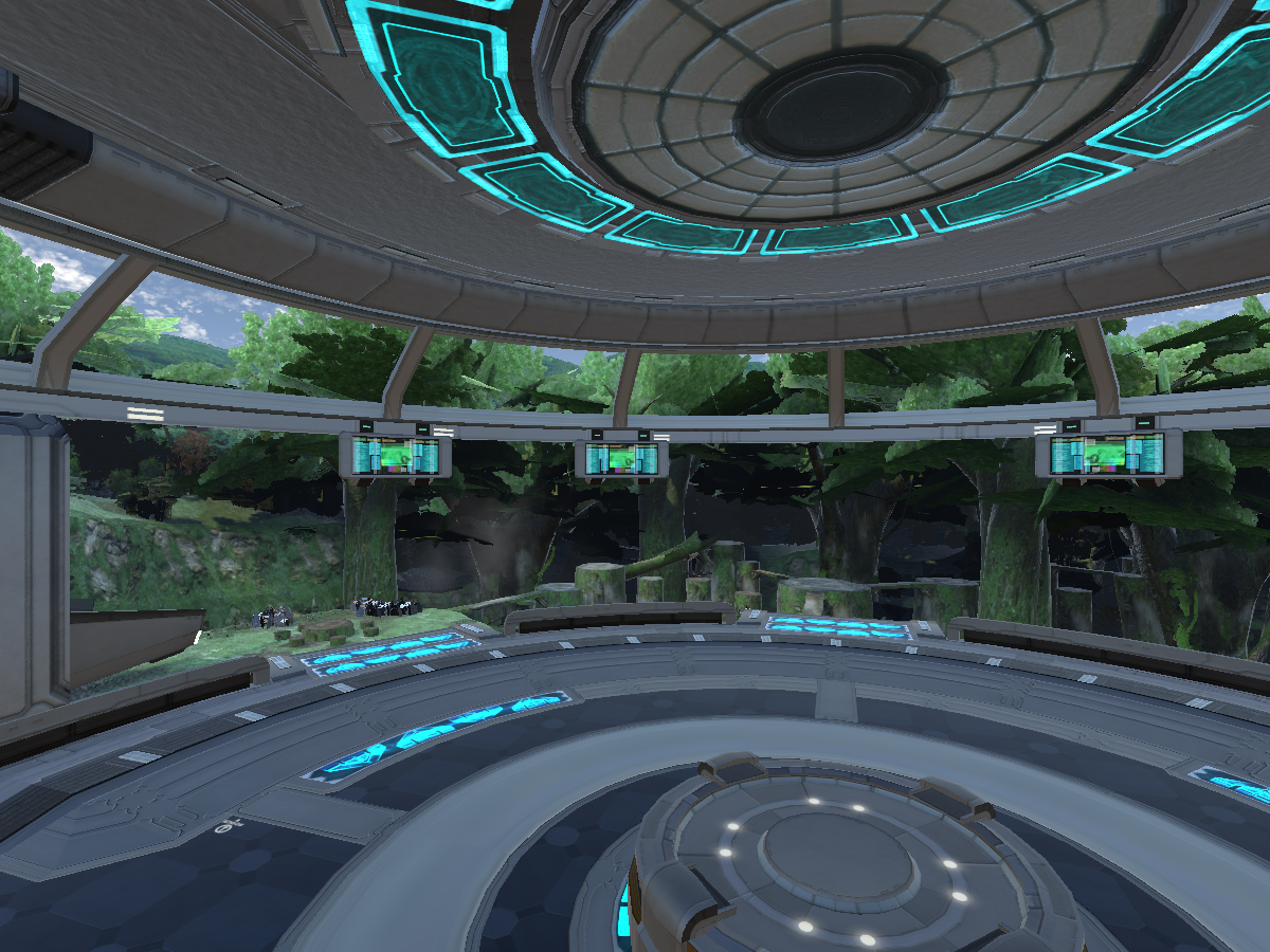PSO2 Team Base Forest