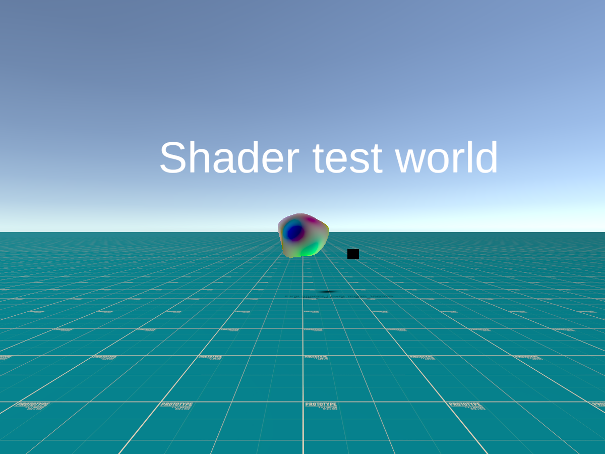 Fluffs shader test world