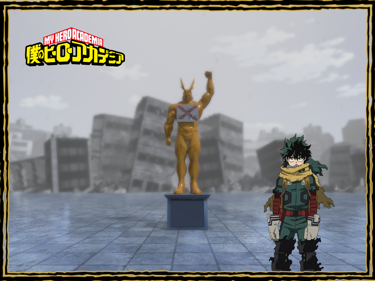 Post War ｜ All Might Statue - My Hero Academia