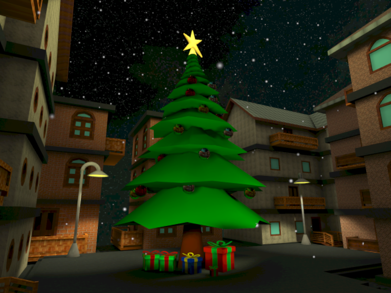 Christmas World But Low Poly