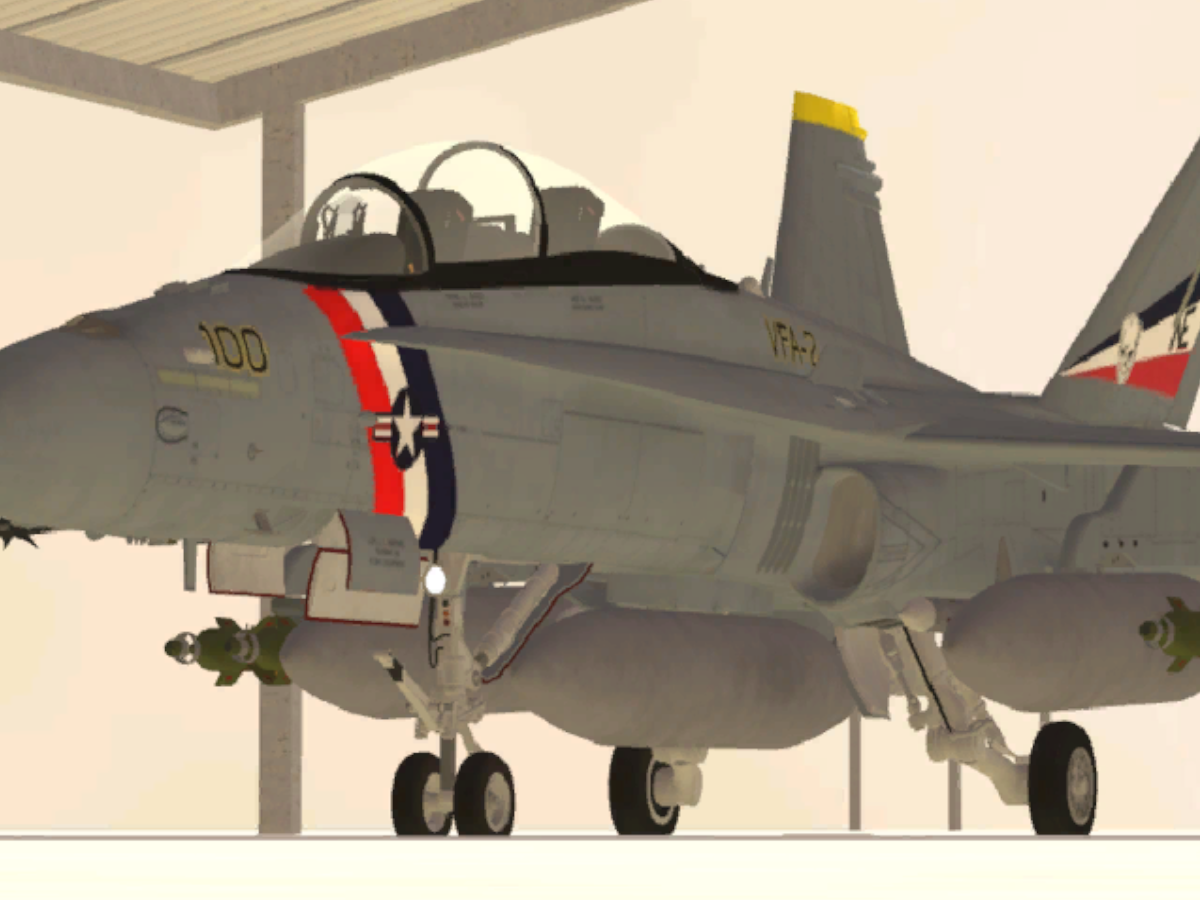 ［VFA-2］ F⁄A-18D Hornet Test （Scrapped）