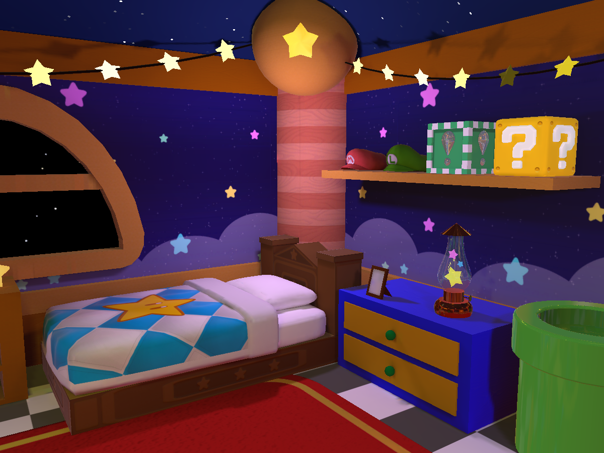 Cozy Mario Room