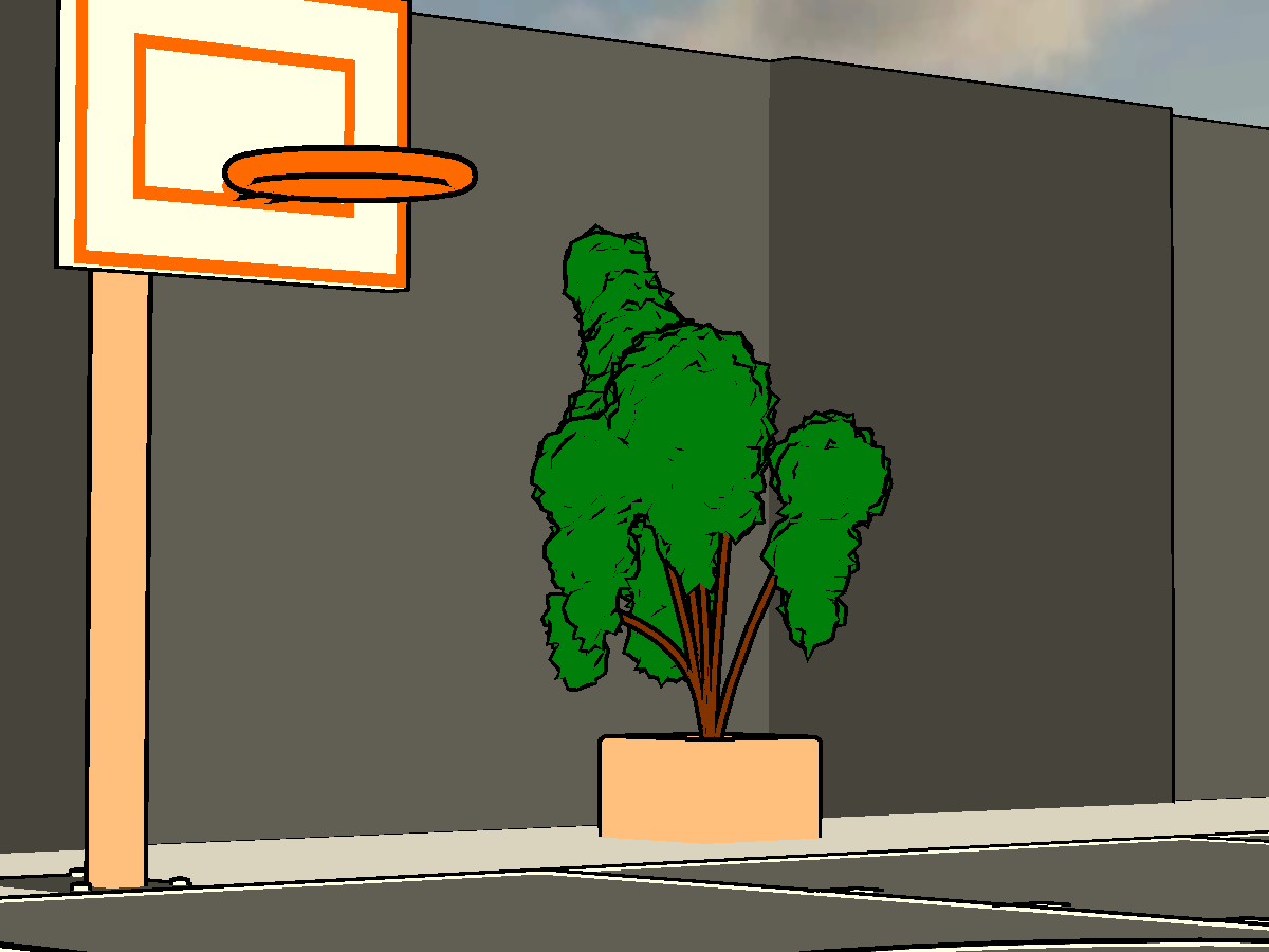 Hex's Basketball Court
