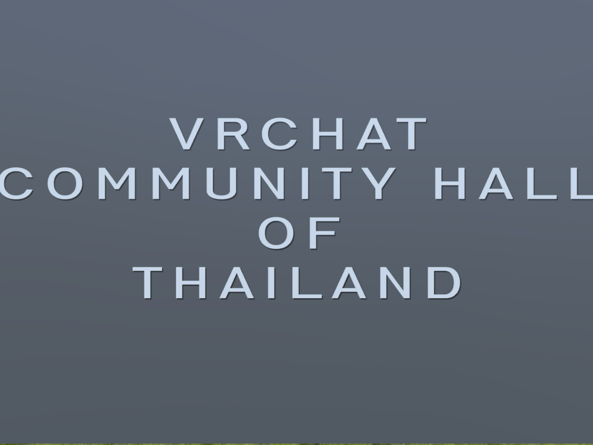 VRChat Community Hall of Thailand