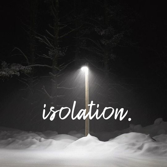isolation․