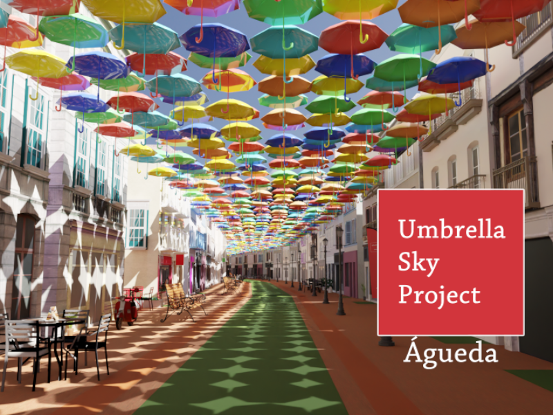 Agueda - Umbrella Sky Project