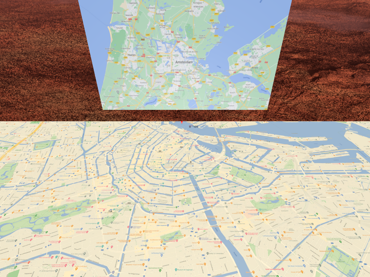 Just map of Amsterdam