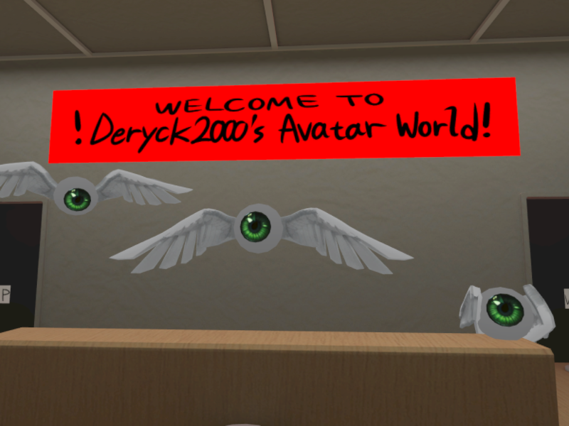 Deryck2000's Avatar World