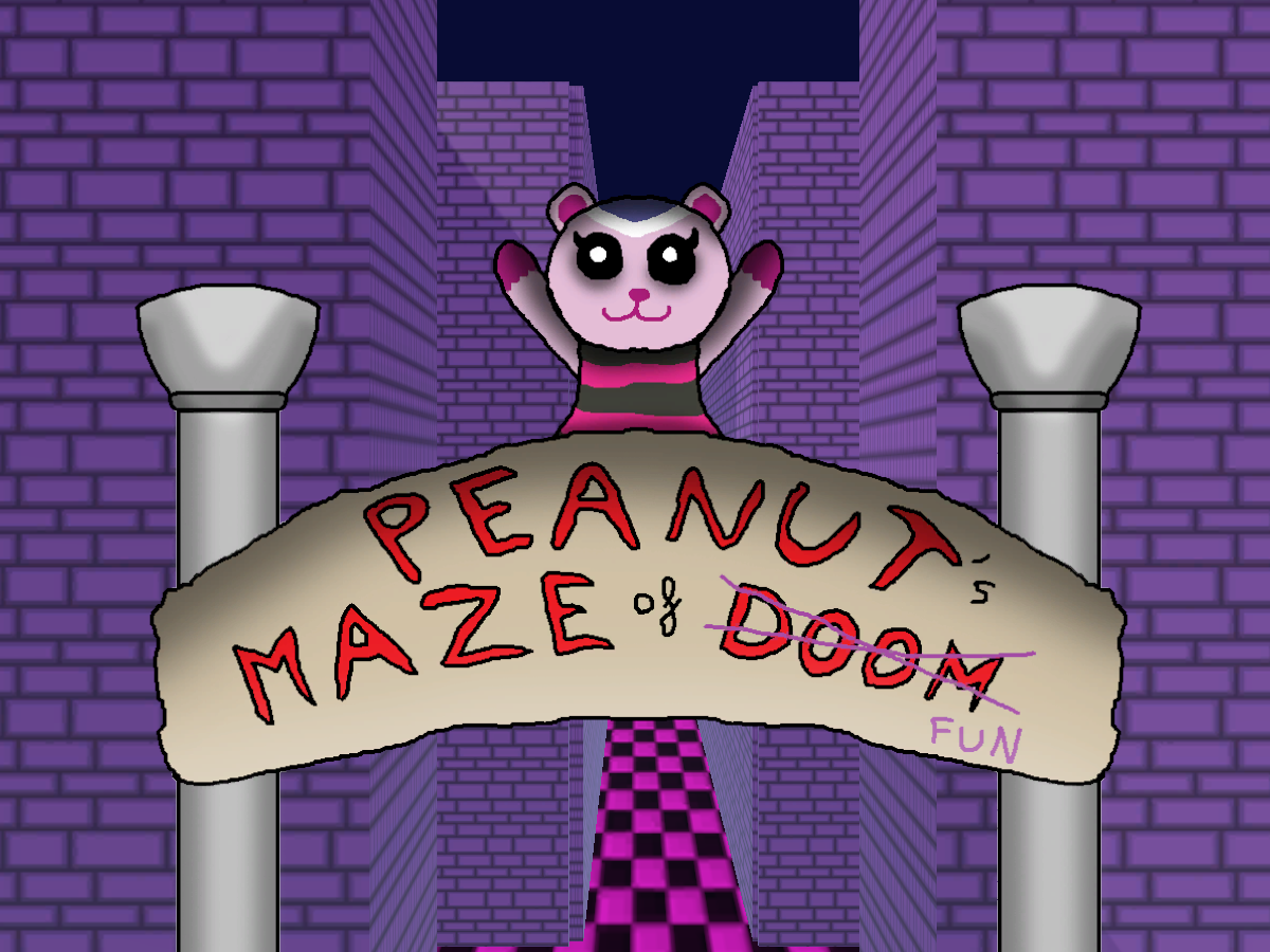 Peanut‘s maze of fun!