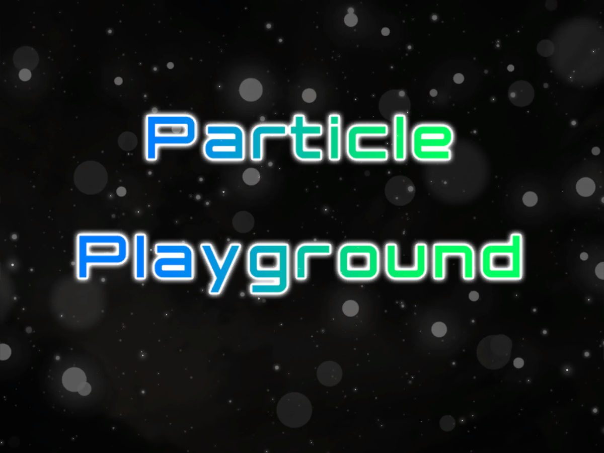 Particle Playground