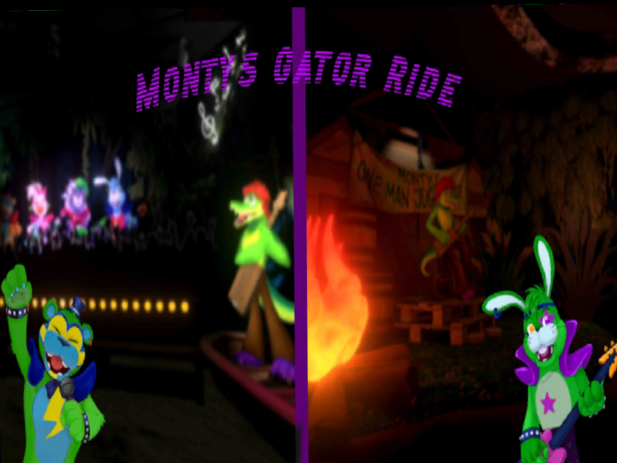 Montys Gator Ride | Worlds on VRChat(Beta)