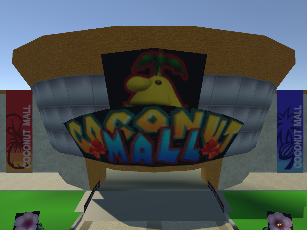 Coconut Mall （Mario Kart Wii） Ver․1