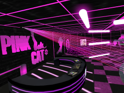 Dance Club Pink Cat