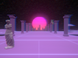 Vaporwave Avatar and Chill